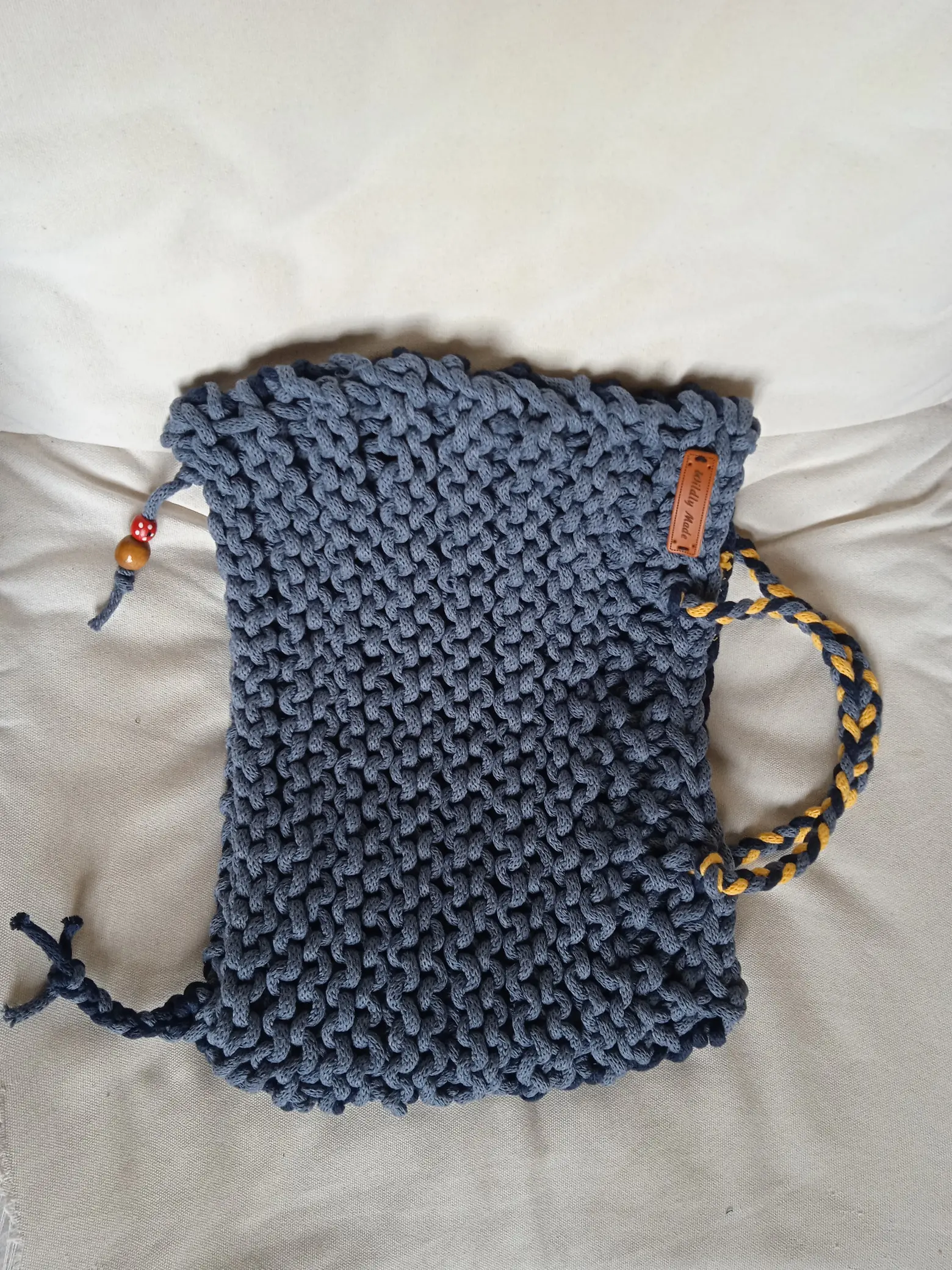 dos sac coton