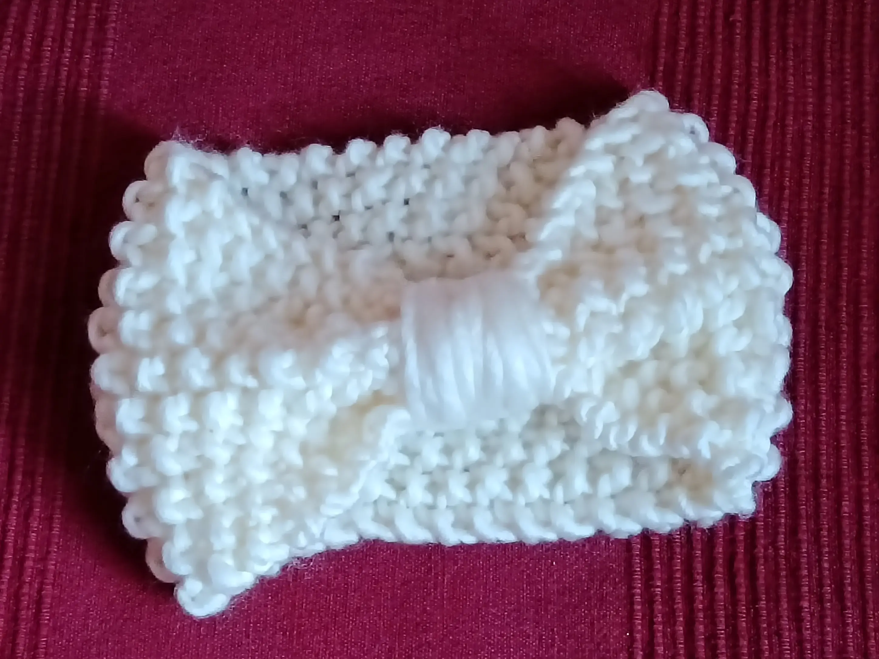 headband blanc 2 pt de riz