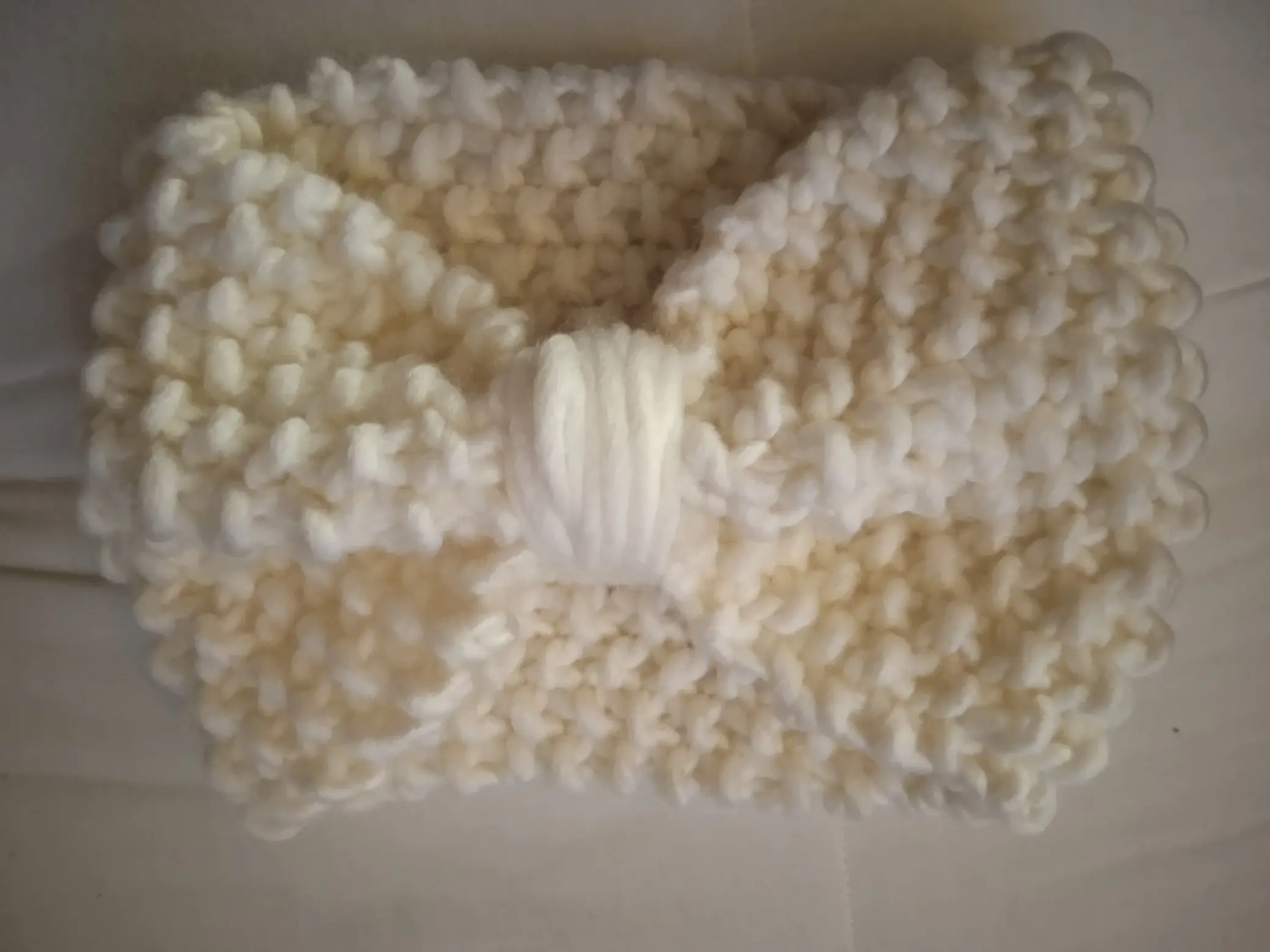 headband blanc pt de riz