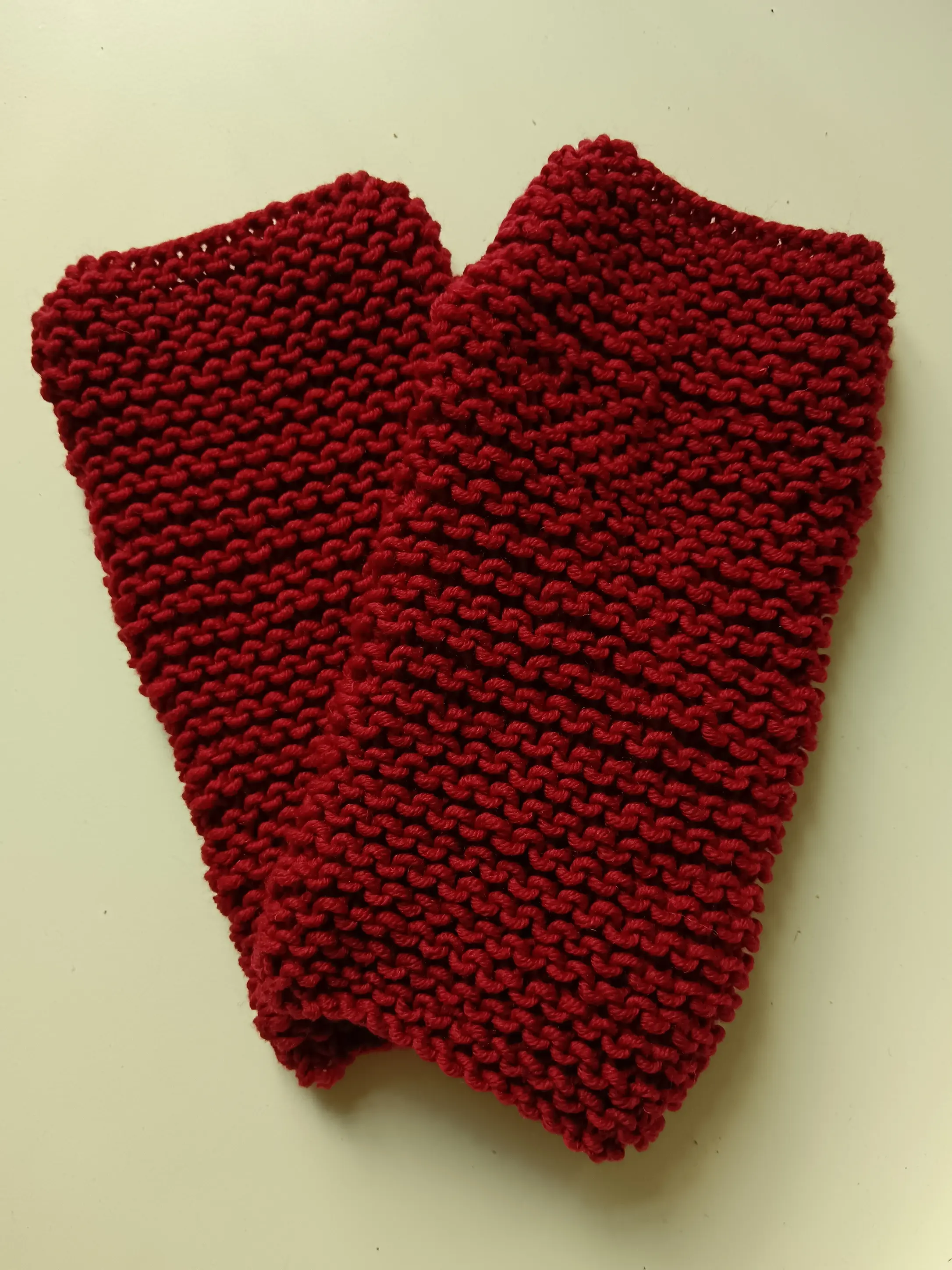 mitaines rouge