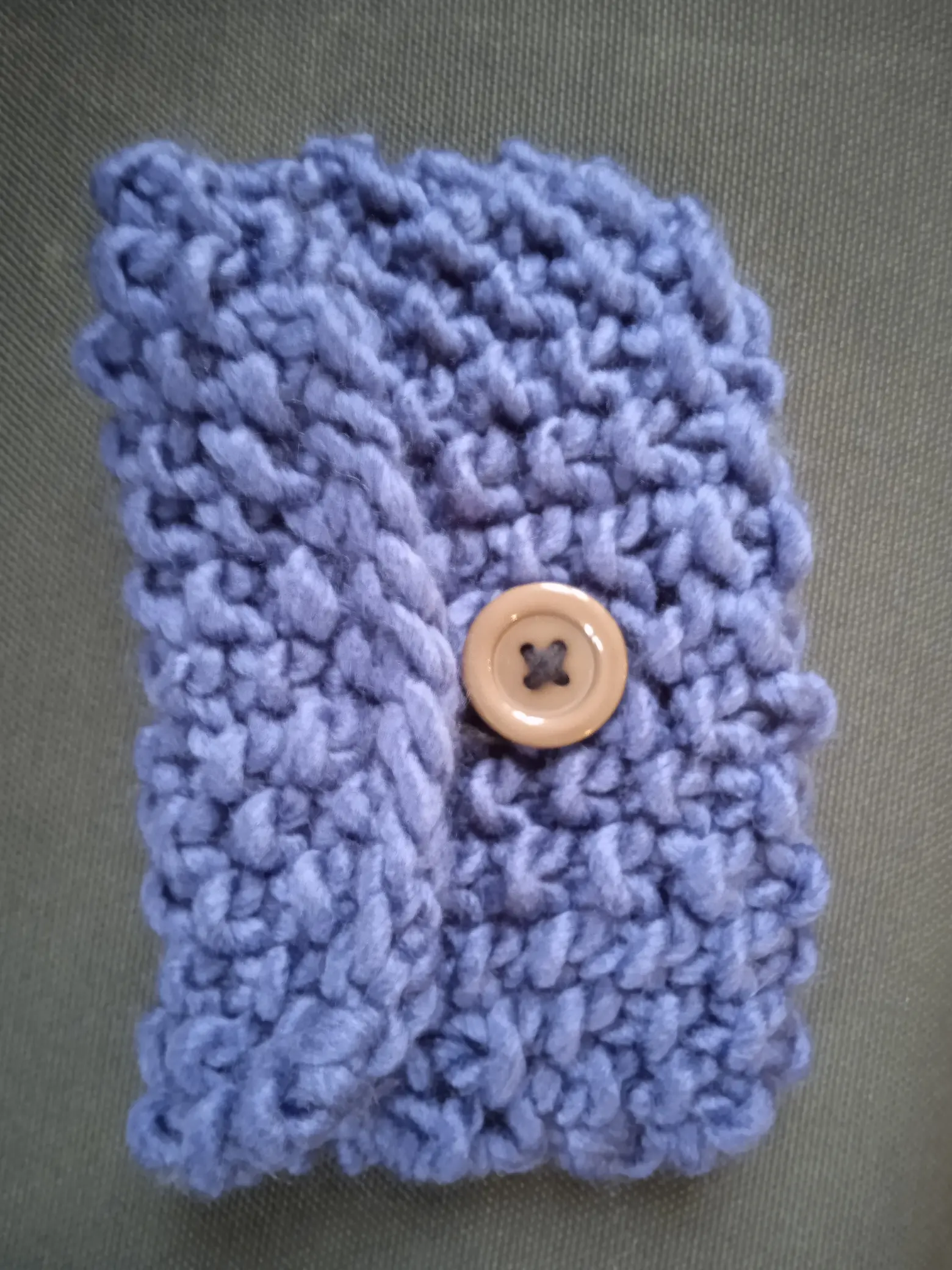 pochette bleue pt de riz