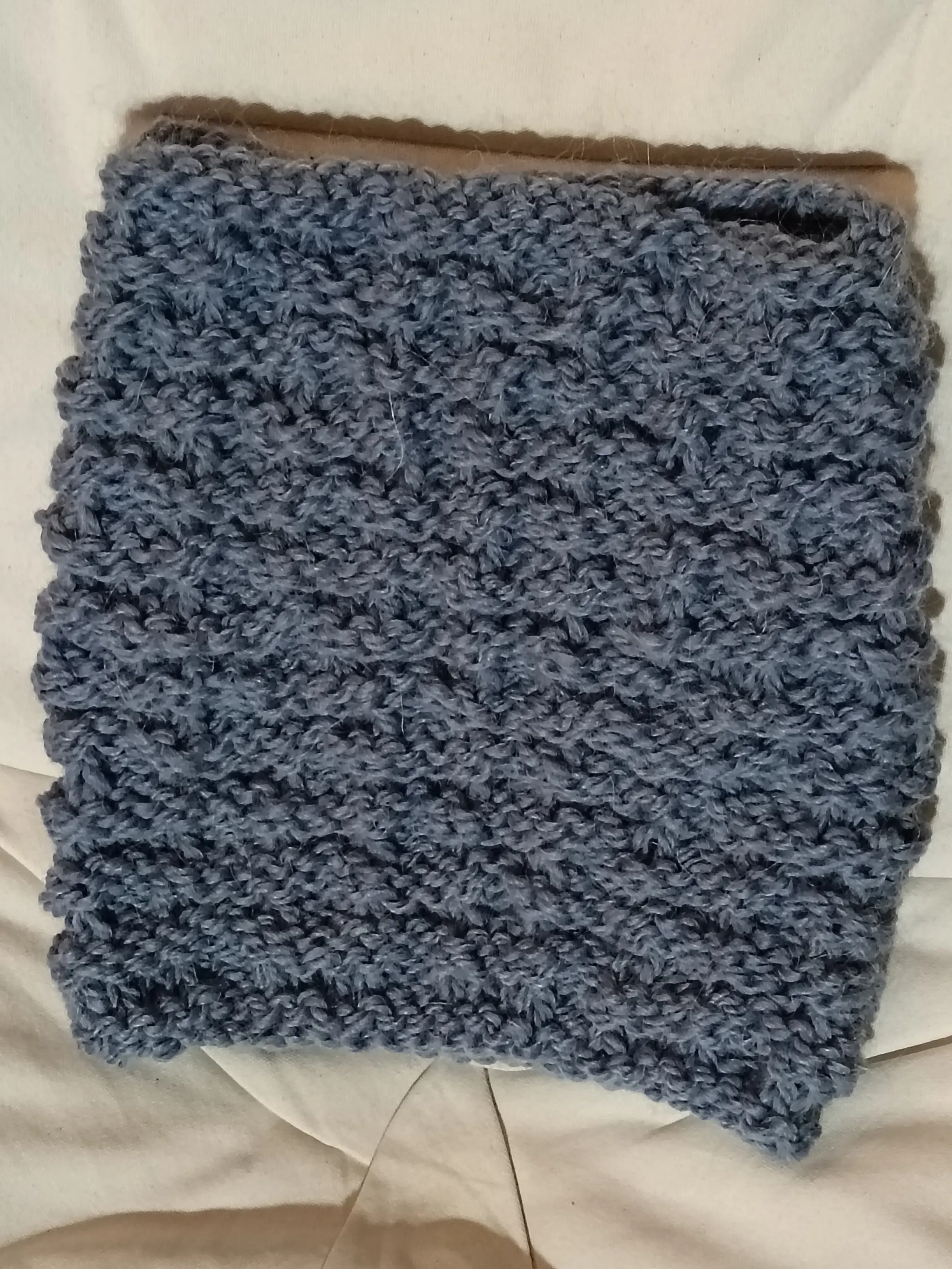 snood bleu jean pt de manne